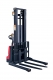 Full Electric Stacker 2200lbs Capacity 130'' Max lifting height adjustable Straddle