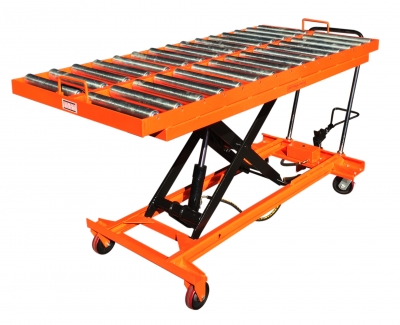 Roll Surface Hand Hydraulic Lift Table 1100 lb| TF50BR