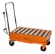 Hydraulic Scissor Roller Top Lift Table Cart | 660 lb | TF30R