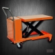Hydraulic Hand Electric Table Truck | 1100 lb | ETF50